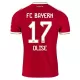 FC Bayern München Olise 17 Fodboldtrøje Børn Hjemmebane 26/27