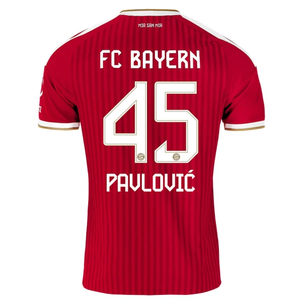 FC Bayern München Pavlovic 45 Fodboldtrøje Herre Hjemmebane 26/27