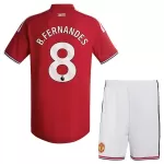 Manchester United Bruno Fernandes 8 Fodboldtrøje Børn Hjemmebane 26/27