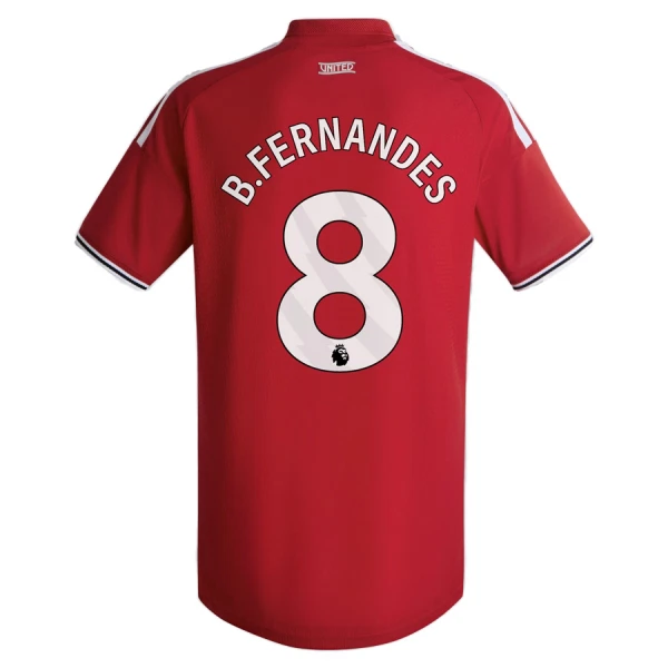 Manchester United Bruno Fernandes 8 Fodboldtrøje Børn Hjemmebane 26/27