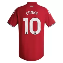 Manchester United Cunha 10 Fodboldtrøje Herre Hjemmebane 26/27