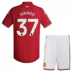 Manchester United Mainoo 37 Fodboldtrøje Børn Hjemmebane 26/27
