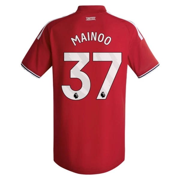 Manchester United Mainoo 37 Fodboldtrøje Herre Hjemmebane 26/27