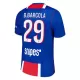 Paris Saint-Germain Bradley Barcola 29 Fodboldtrøje Børn Hjemmebane 26/27