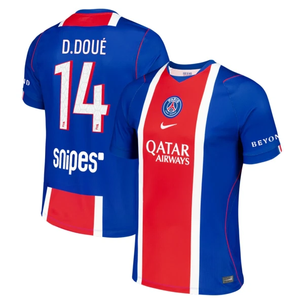 Paris Saint-Germain Desire Doue 14 Fodboldtrøje Herre Hjemmebane 26/27