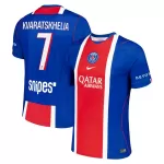 Paris Saint-Germain Kvaratskhelia 7 Fodboldtrøje Herre Hjemmebane 26/27