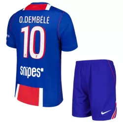Paris Saint-Germain O. Dembele 10 Fodboldtrøje Børn Hjemmebane 26/27