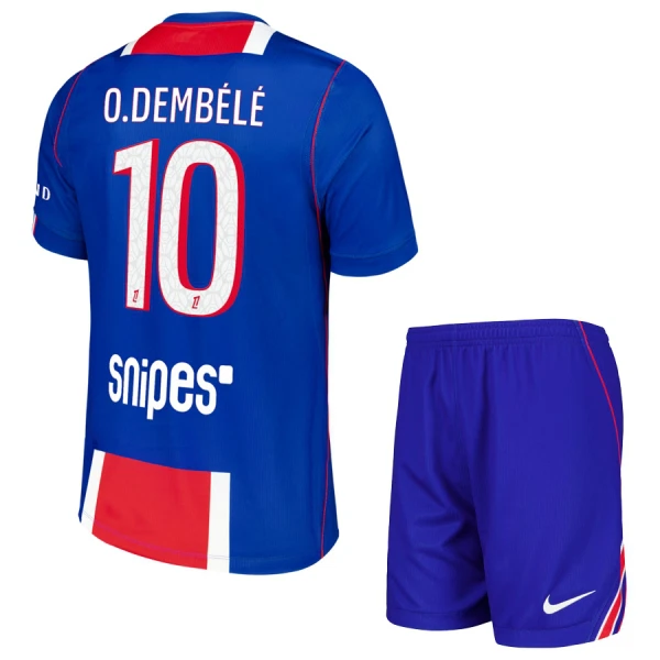 Paris Saint-Germain O. Dembele 10 Fodboldtrøje Børn Hjemmebane 26/27