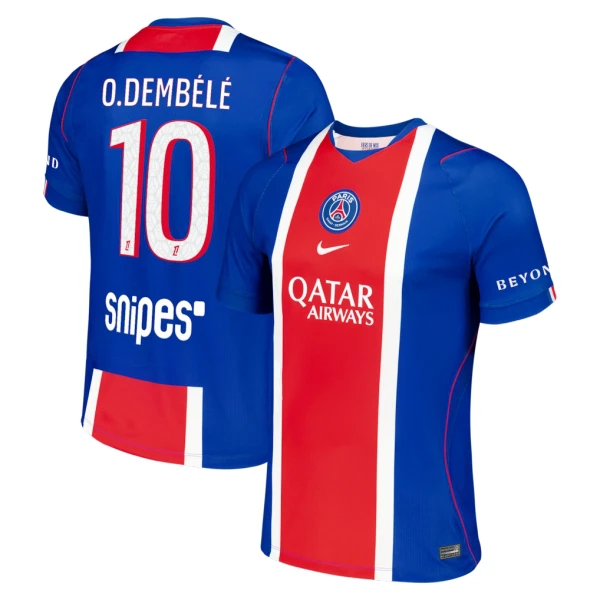 Paris Saint-Germain O. Dembele 10 Fodboldtrøje Herre Hjemmebane 26/27