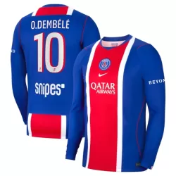 Paris Saint-Germain O. Dembele 10 Fodboldtrøje Herre Hjemmebane 26/27 Langærmet