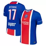 Paris Saint-Germain Vitinha 17 Fodboldtrøje Herre Hjemmebane 26/27