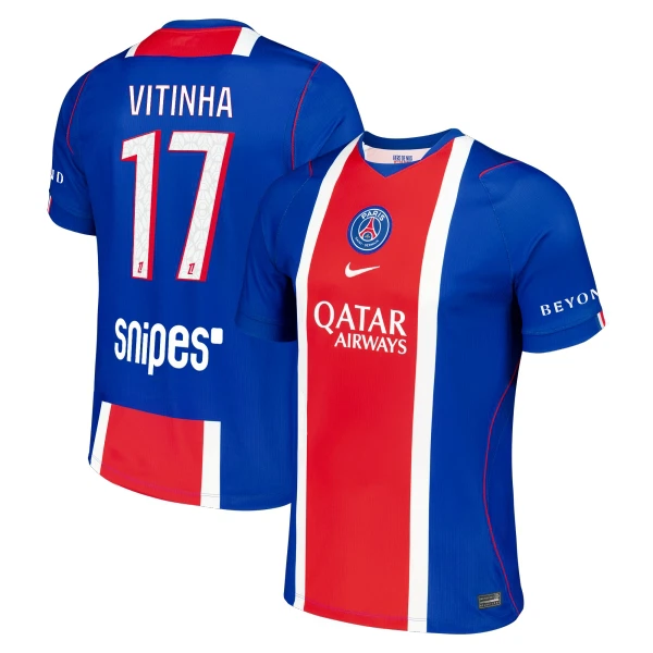 Paris Saint-Germain Vitinha 17 Fodboldtrøje Herre Hjemmebane 26/27