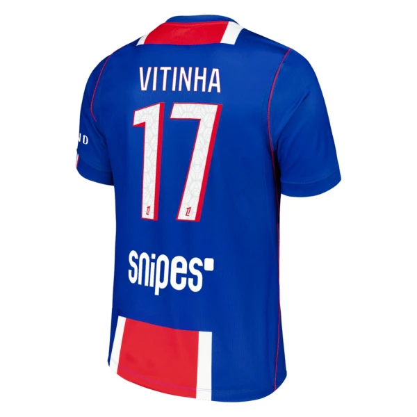Paris Saint-Germain Vitinha 17 Fodboldtrøje Herre Hjemmebane 26/27