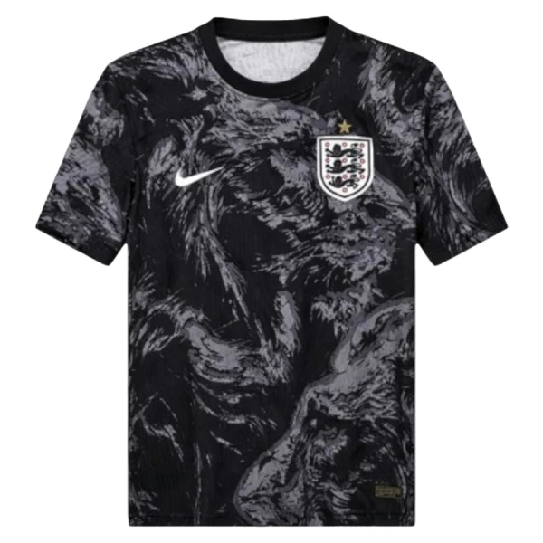 England Pre-Match Fodboldtrøje Herre VM 2026 Sort
