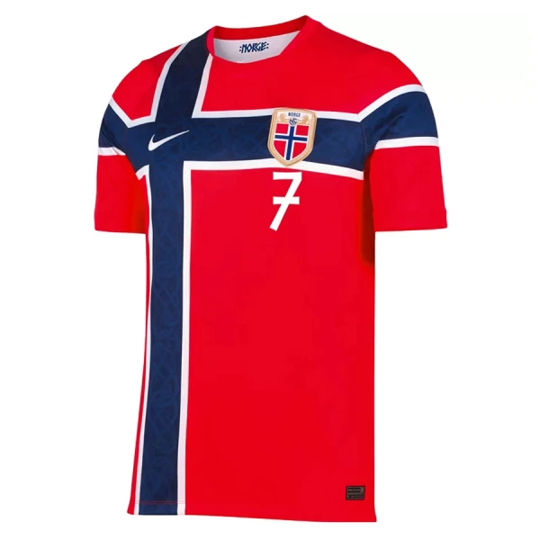 Norge Sorloth 7 Fodboldtrøje Herre Hjemmebane VM 2026