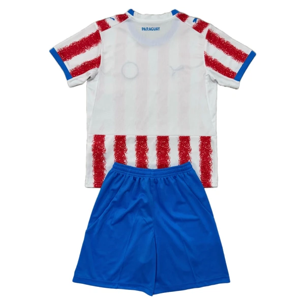 Paraguay Fodboldtrøje Børn Hjemmebane VM 2026