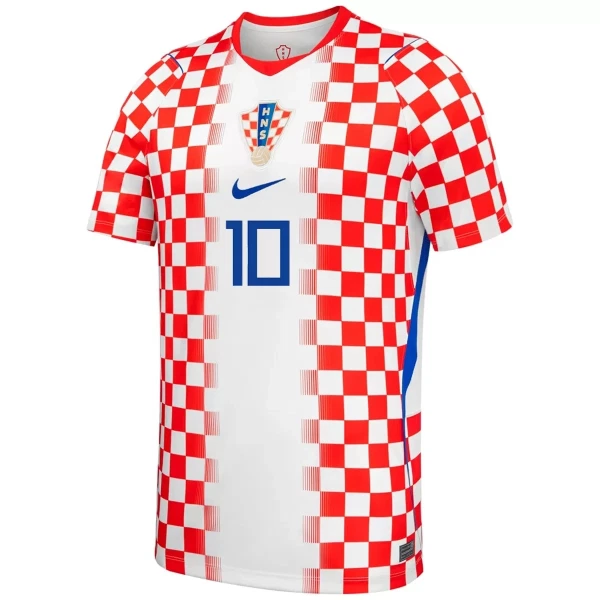 Kroatien Modrić 10 Fodboldtrøje Børn Hjemmebane VM 2026