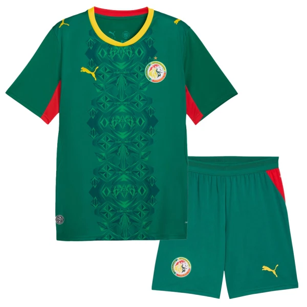 Senegal Fodboldtrøje Børn Udebane VM 2026 Senegal Fodboldtrøje Børn Udebane VM 2026
