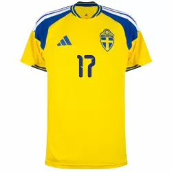 Sverige Gyokeres 17 Fodboldtrøje Herre Hjemmebane VM 2026
