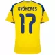 Sverige Gyokeres 17 Fodboldtrøje Herre Hjemmebane VM 2026