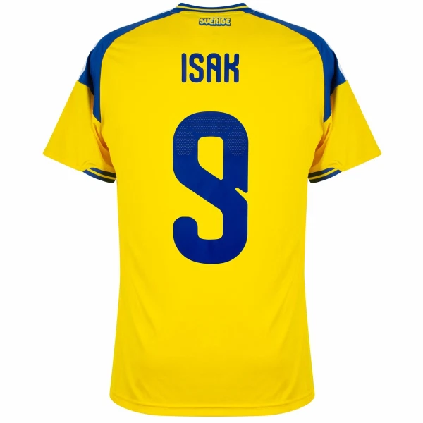 Sverige Isak 9 Fodboldtrøje Herre Hjemmebane VM 2026
