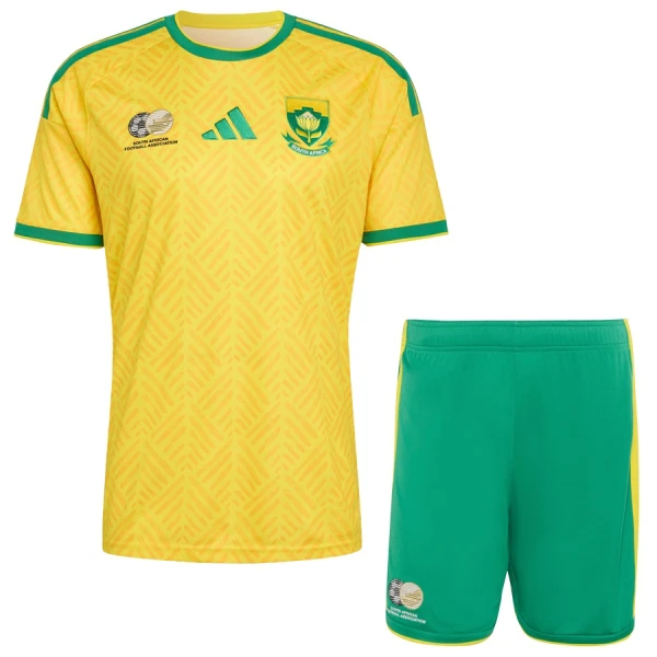 Sydafrika Fodboldtrøje Børn Hjemmebane VM 2026 Sydafrika Fodboldtrøje Børn Hjemmebane VM 2026