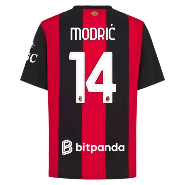 AC Milan Modrić 14 Fodboldtrøje Herre Hjemmebane 26/27