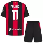 AC Milan Pulisic 11 Fodboldtrøje Børn Hjemmebane 26/27