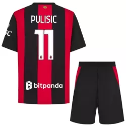 AC Milan Pulisic 11 Fodboldtrøje Børn Hjemmebane 26/27 AC Milan Pulisic 11 Fodboldtrøje Børn Hjemmebane 26/27