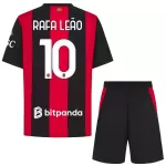 AC Milan Rafael Leao 10 Fodboldtrøje Børn Hjemmebane 26/27