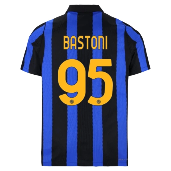 Inter Milan Bastoni 95 Fodboldtrøje Børn Hjemmebane 26/27