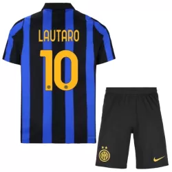 Inter Milan Lautaro 10 Fodboldtrøje Børn Hjemmebane 26/27