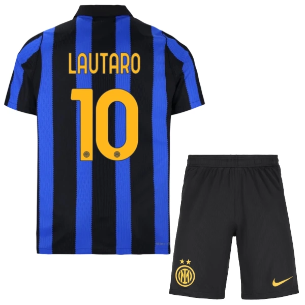Inter Milan Lautaro 10 Fodboldtrøje Børn Hjemmebane 26/27 Inter Milan Lautaro 10 Fodboldtrøje Børn Hjemmebane 26/27
