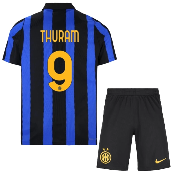 Inter Milan Thuram 9 Fodboldtrøje Børn Hjemmebane 26/27
