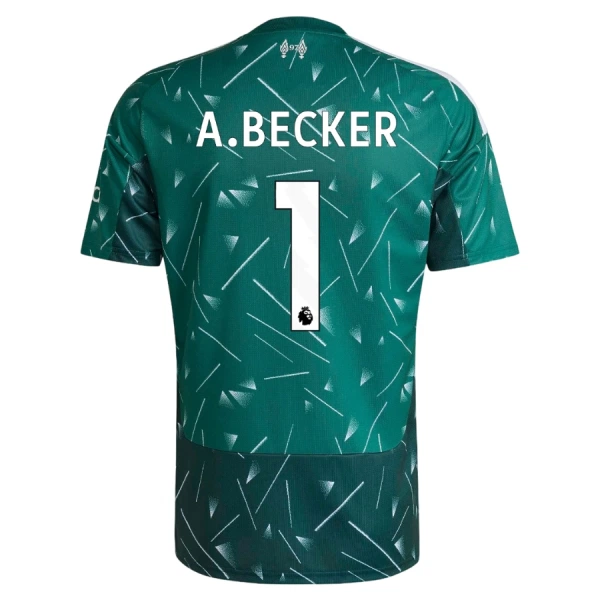 Liverpool A. Becker 1 Målmandstrøje Herre Hjemmebane 26/27 Grøn