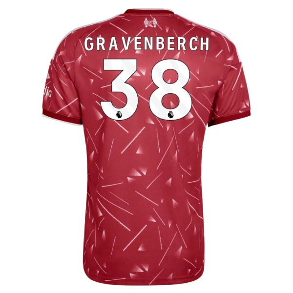 Liverpool Gravenberch 38 Fodboldtrøje Børn Hjemmebane 26/27