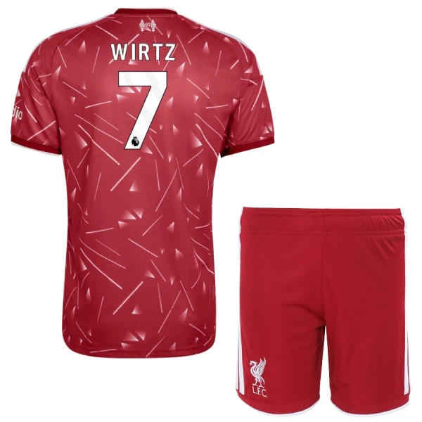 Liverpool Wirtz 7 Fodboldtrøje Børn Hjemmebane 26/27