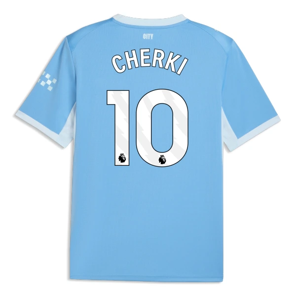 Manchester City Cherki 10 Fodboldtrøje Herre Hjemmebane 26/27