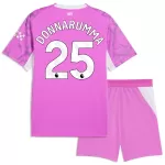 Manchester City Donnarumma 25 Målmandstrøje Børn Udebane 26/27 Pink