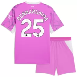 Manchester City Donnarumma 25 Målmandstrøje Børn Udebane 26/27 Pink