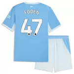 Manchester City Foden 47 Fodboldtrøje Børn Hjemmebane 26/27