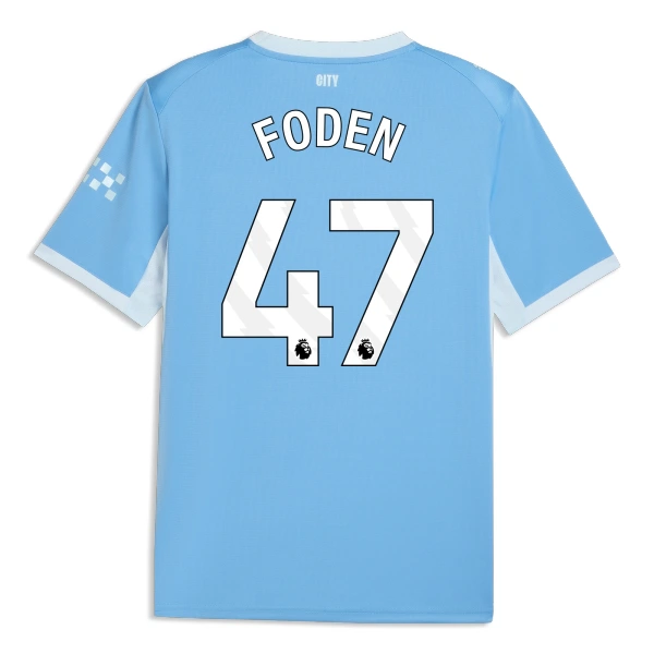 Manchester City Foden 47 Fodboldtrøje Herre Hjemmebane 26/27