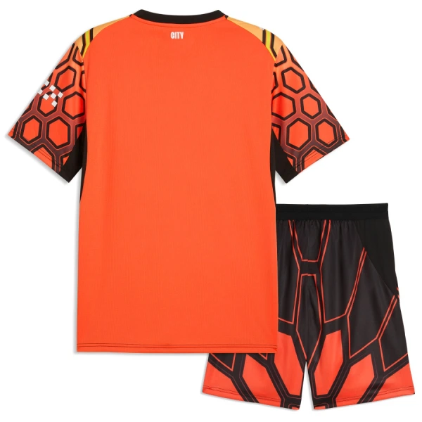 Manchester City Målmandstrøje Børn Tredje 26/27 Orange