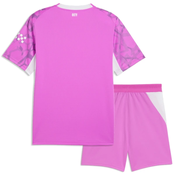Manchester City Målmandstrøje Børn Udebane 26/27 Pink