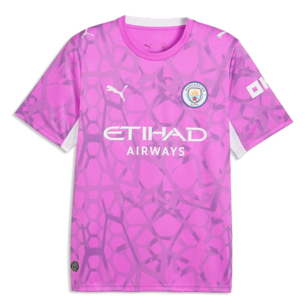 Manchester City Målmandstrøje Herre Udebane 26/27 Pink