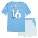 Manchester City Rodrigo 16 Fodboldtrøje Børn Hjemmebane 26/27