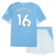 Manchester City Rodrigo 16 Fodboldtrøje Børn Hjemmebane 26/27