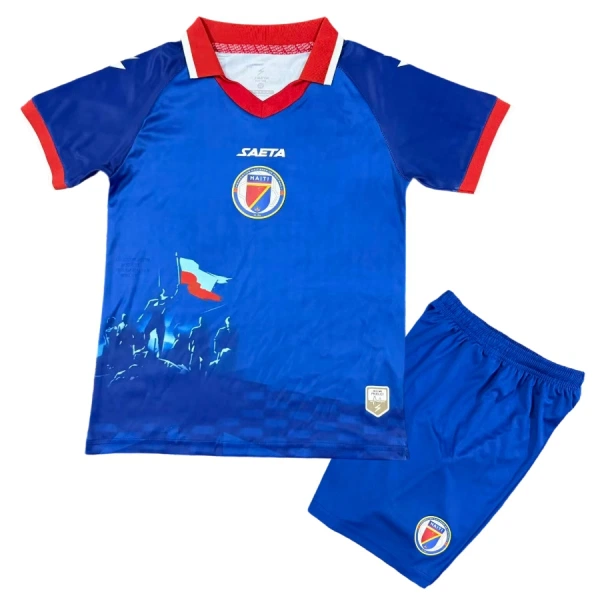 Haiti Fodboldtrøje Børn Hjemmebane VM 2026