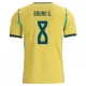 Brasilien Bruno Guimaraes 8 Fodboldtrøje Herre Hjemmebane VM 2026 Brasilien Bruno Guimaraes 8 Fodboldtrøje Herre Hjemmebane VM 2026