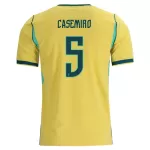 Brasilien Casemiro 5 Fodboldtrøje Herre Hjemmebane VM 2026